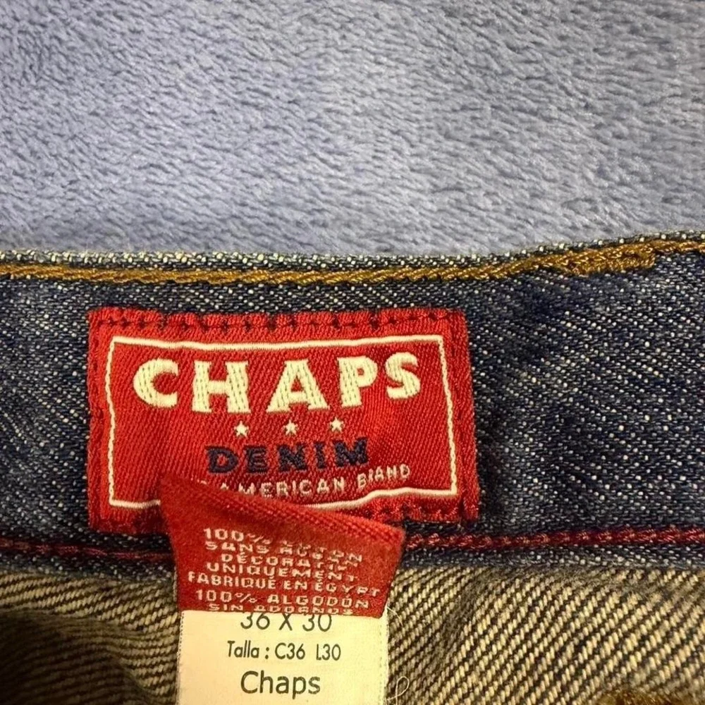 Chaps blue denim jeans men‎ Size 36x30